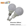 Bwlb LED deinamig RGB Lliw DMX 512 y gellir ei reoli